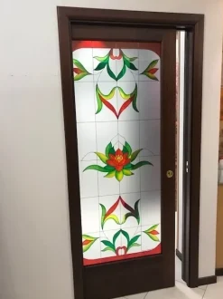 Porta a vetro unico  classica Garofoli con forte sconto