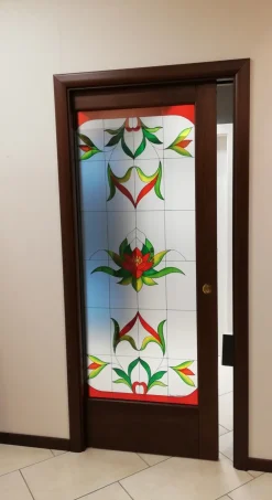 Porta a vetro unico  classica Garofoli con forte sconto