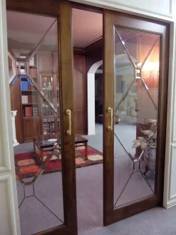 Porta a vetro unico  scorrevole Hilton bucalossi in vetro  Artigianale in Offerta