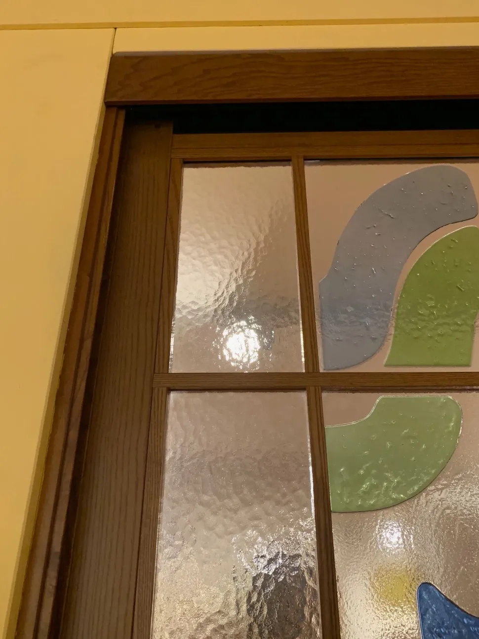 Porta moderna Longhi Vetro cattedrale in Offerta Outlet