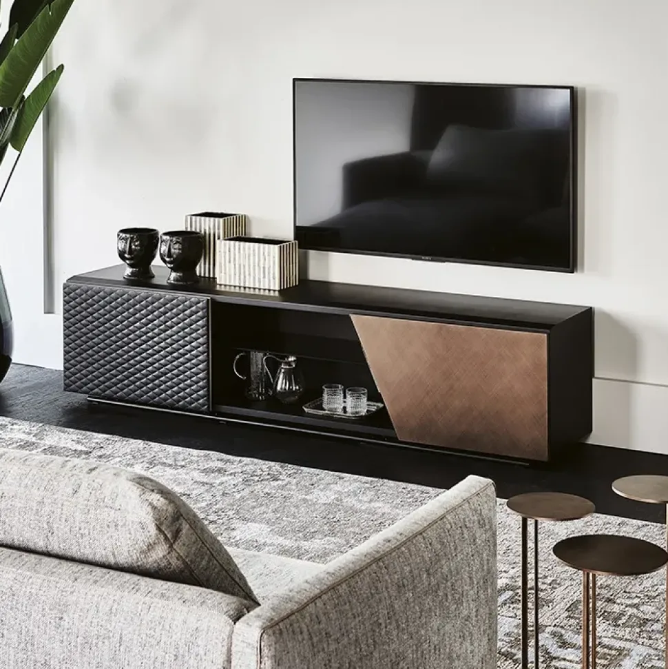 Porta tv di Cattelan italia modello Aston tv a PREZZI OUTLET affrettati