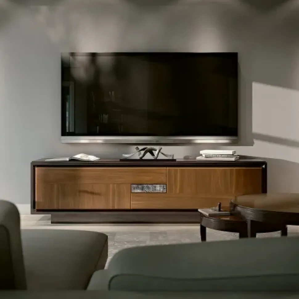 Porta tv in legno stile classico S1290 Arte brotto