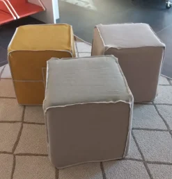 Pouf in tessuto Cookie a marchio Tomasella a prezzo scontato