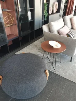 Pouf in tessuto Notch a marchio Lema a prezzo ribassato