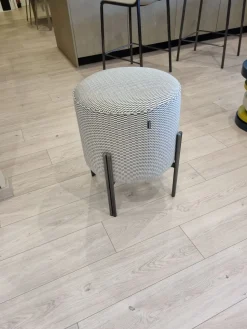 Pouf in tessuto Puffoso 46 x 55 cm a marchio Bontempi a prezzo scontato