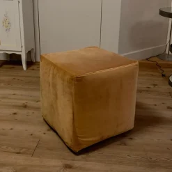 Pouf in tessuto Tessuto zenzero a marchio Veneran a prezzo ribassato