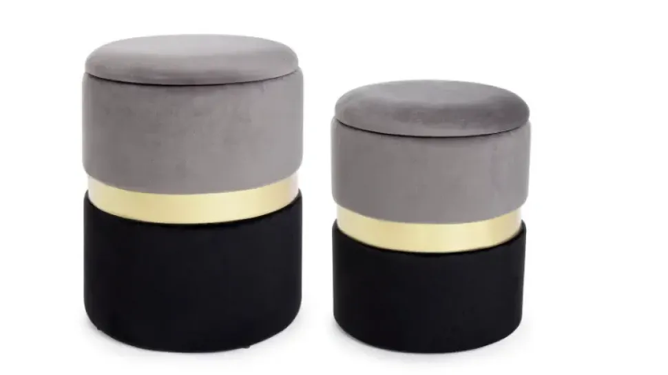 Pouf moderno modello Polly Artigianale a prezzo scontato