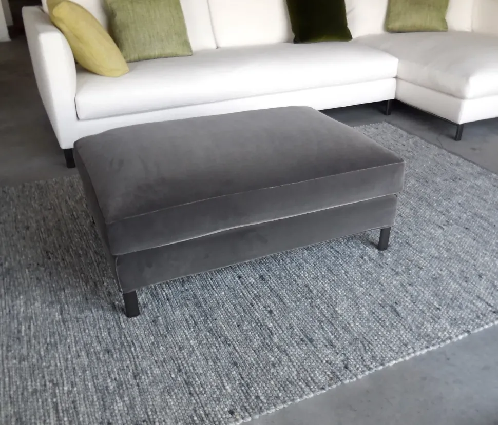 Pouf moderno modello Pouff hampton Verzelloni in Offerta Outlet