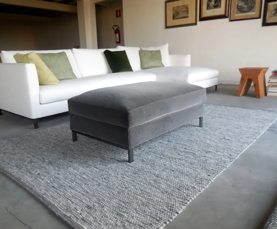 Pouf moderno modello Pouff hampton Verzelloni in Offerta Outlet