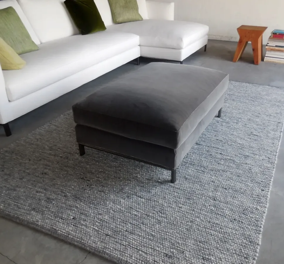 Pouf moderno modello Pouff hampton Verzelloni in Offerta Outlet