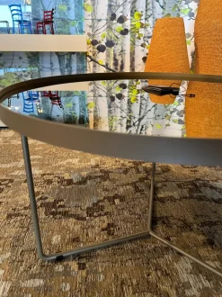 Prezzi ribassati per il tavolino moderno Billy 60x38 di Cattelan italia