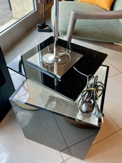 Prezzi ribassati per il tavolino moderno Slide di Glas italia