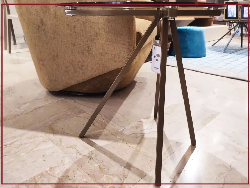 Prezzi ribassati per il tavolino design Ray 07.89 di Bontempi