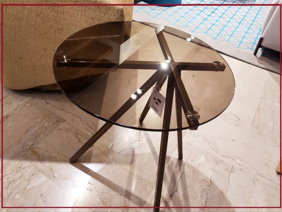 Prezzi ribassati per il tavolino design Ray 07.89 di Bontempi