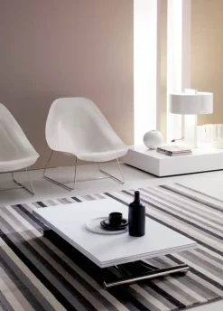 Prezzi ribassati per il tavolino moderno Mondial di Ozzio