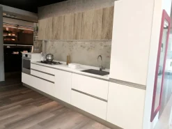 Progetta la tua cucina bianca moderna lineare Start con Veneta Cucine!