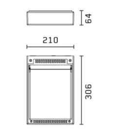 Progetta l'interno con la lampada da parete Fort Knox Flos, sconto esclusivo!