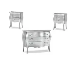 Progettista interni: Comodino Come Foglia Argento Md Work a prezzi Outlet!