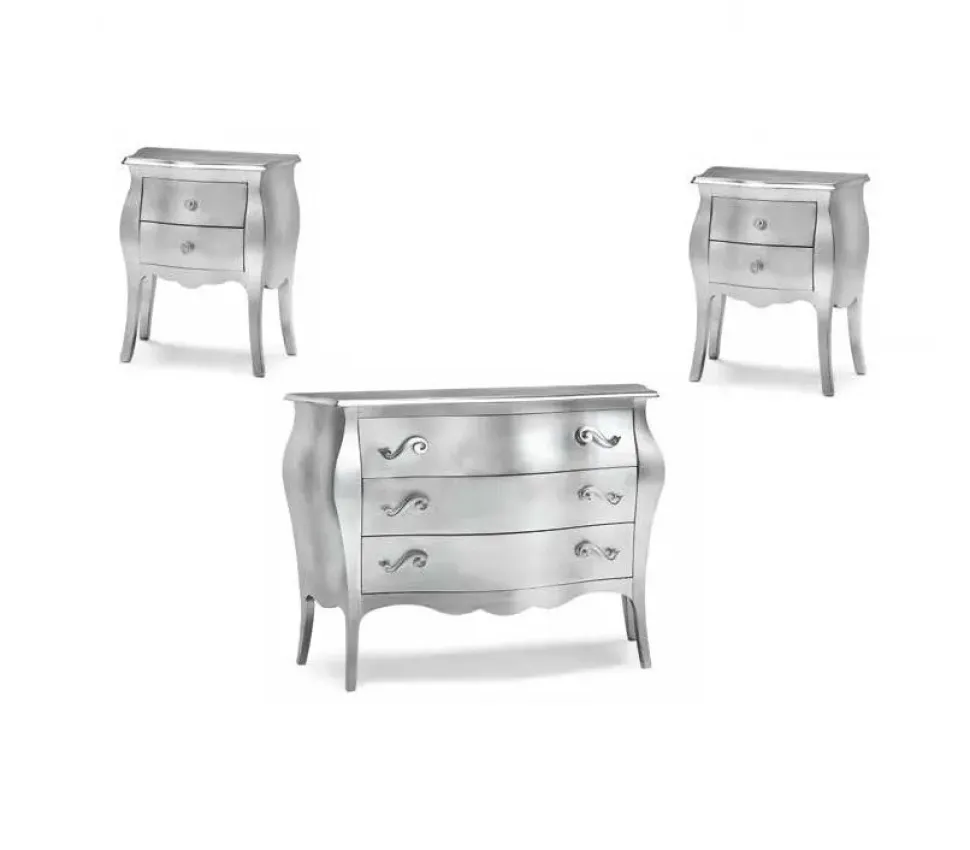 Progettista interni: Comodino Come Foglia Argento Md Work a prezzi Outlet!