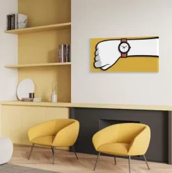 Quadro altre tipologie Quadro con orologio  Md work a prezzo Outlet
