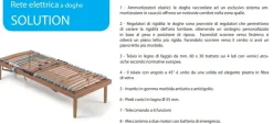 Rete letto Rete a doghe elettrica Il benessere con sconto del 40%