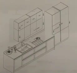 Richiedi il prezzo: cucina rovere moro moderna Colombini artec lungomare man up78 di Colombini casa scontata