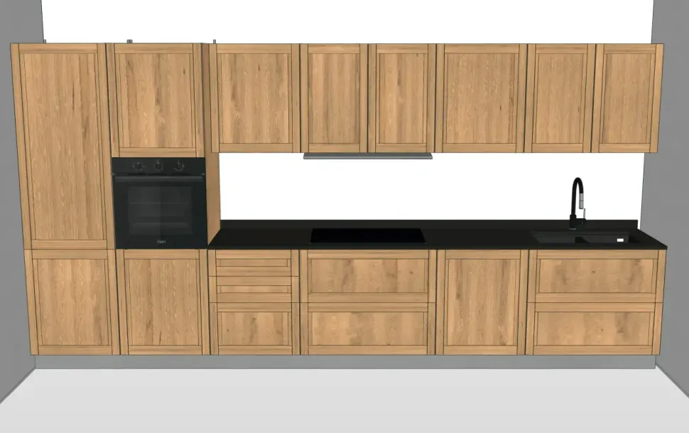 Richiedi il prezzo: cucina altri colori moderna Milano 06 di Veneta cucine in Offerta Outlet