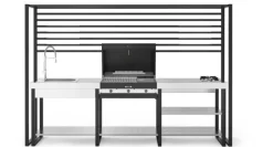 Richiedi il prezzo: cucina antracite moderna Composizione 1061060  di Fogher in offerta