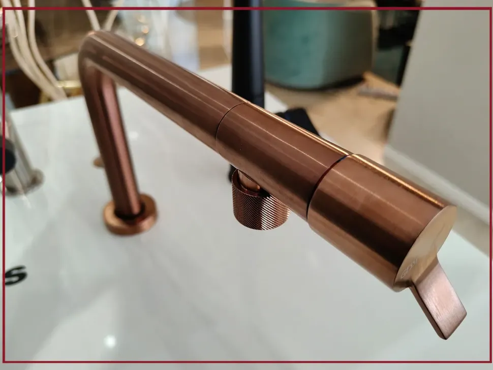 Rubinetteria a marchio Gessi modello Su&giu a prezzo ribassato