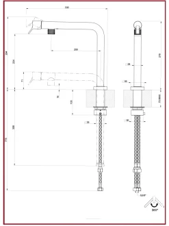 Rubinetteria a marchio Gessi modello Su&giu a prezzo ribassato