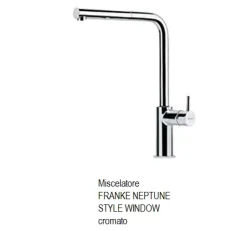 Rubinetto per il bagno di casa Neptune style window cromato Franke a prezzi convenienti