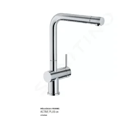 Rubinetto per il bagno di casa Active plus on crome Franke con forte sconto