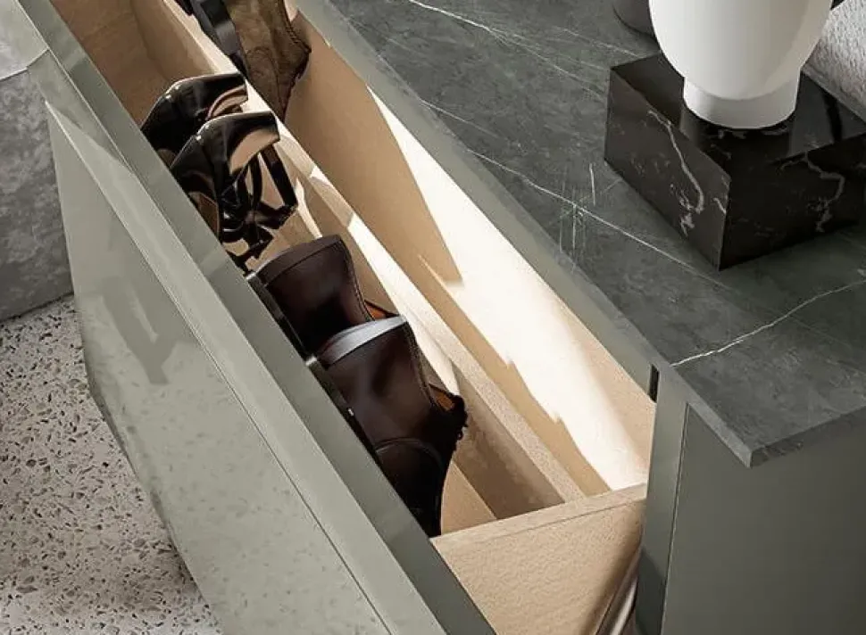 Scarpiera Hosoi stile design a marchio Birex scontata