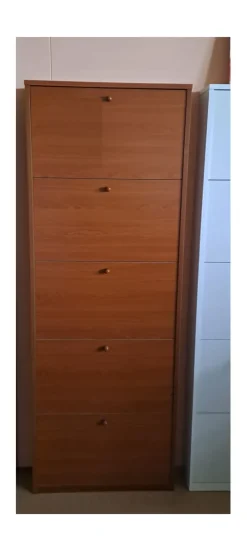 Scarpiera in melaminico Salvaspazio di &tradition con forte sconto