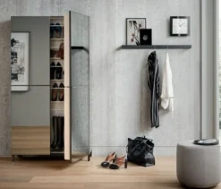 Scarpiera in specchio Linear di Birex in offerta