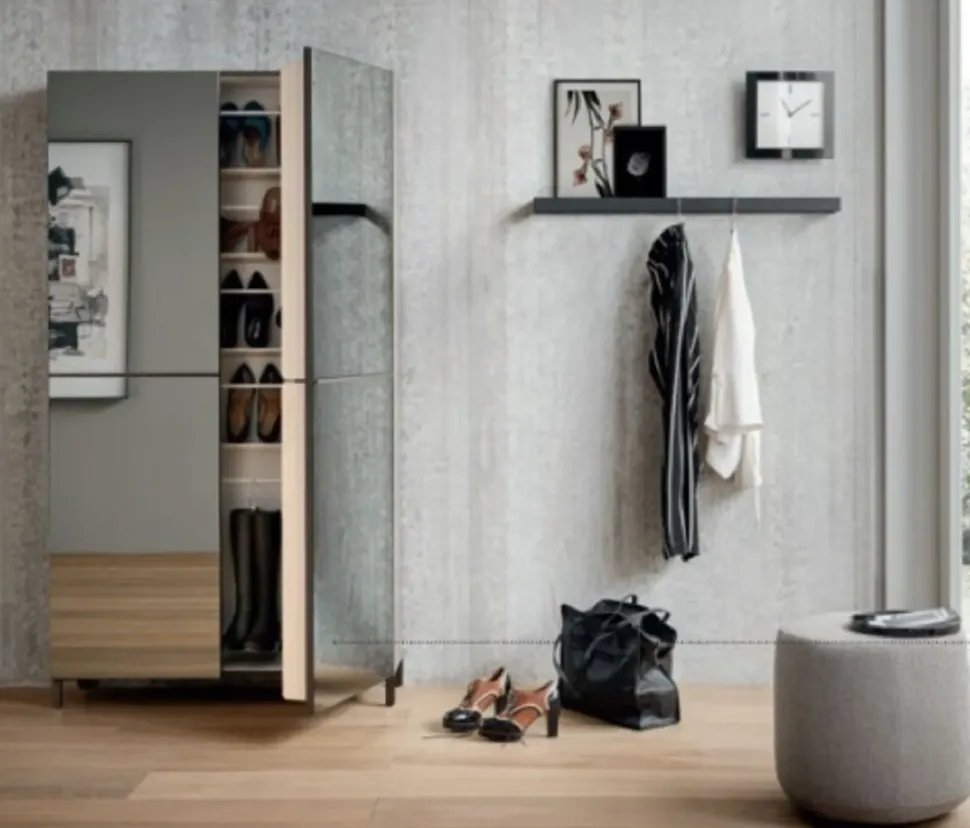 Scarpiera in specchio Linear di Birex in offerta