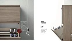 Scarpiere Minima in stile Moderno Birex a prezzo scontato