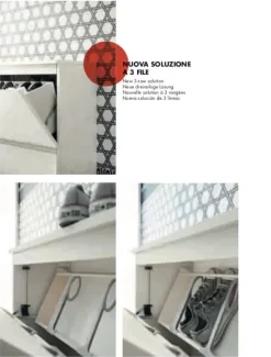 Scarpiere Minima in stile Moderno Birex a prezzo scontato