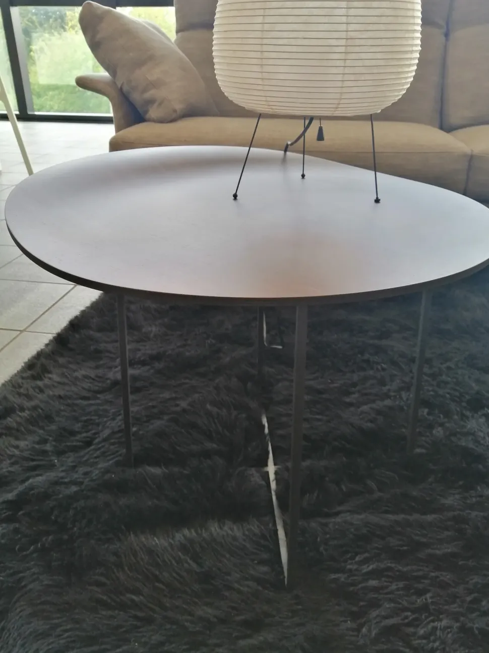 Scontato del 40%: Tavolo Trevi Molteni & C rotondo. Acquistalo ora!