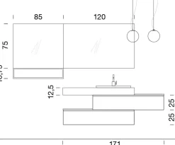 Scontato! Mobile bagno B-go comp. bg007 Compab a prezzi outlet. Acquista ora!
