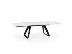 Sconto del 39% su Tavolo Barret Stones in legno rettangolare allungabile sull'eCommerce!