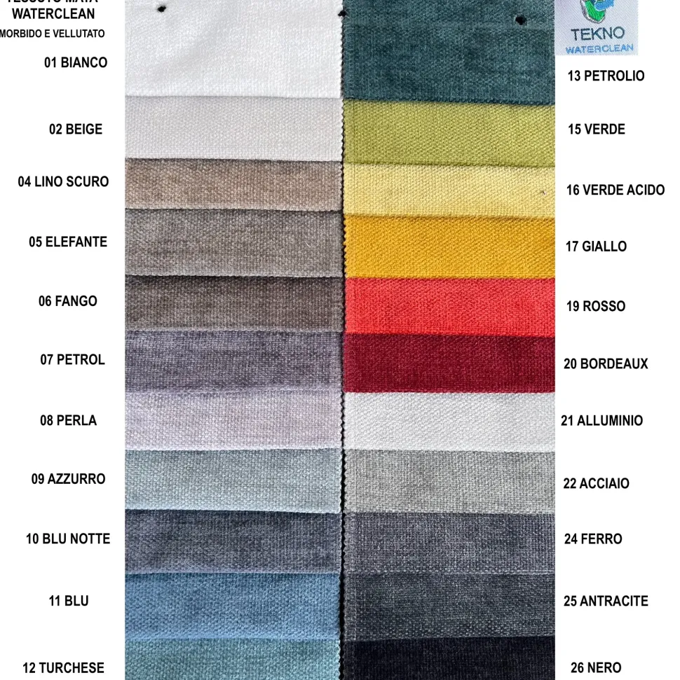 Scopri i divani letto con penisola in Tessuto Gamma a prezzo scontato!