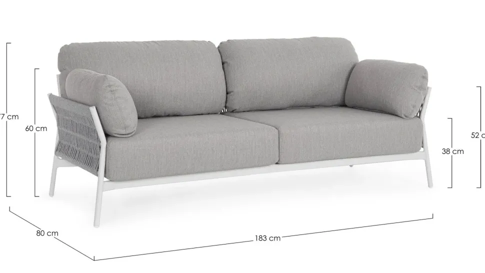 Scopri il Divano Pardis 2p di Bizzotto in offerta sull'eCommerce!