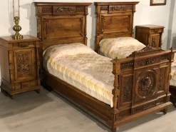 Scopri il Letto in legno modello Ottocento di Lando con sconto del 66%!