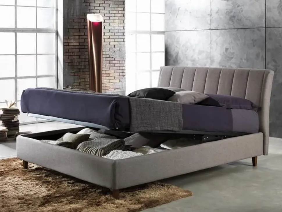 Scopri il Letto Manon Mottes con contenitore a prezzo scontato!