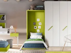 Scopri il Letto moderno a scomparsa Artigianale in finitura primavera con sconto del 48%!