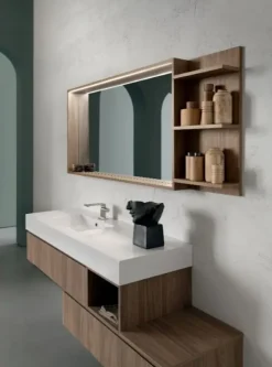 Scopri il Mobile per Bagno Compab Composizione bg010 a prezzi vantaggiosi! Ottimo rapporto qualità-prezzo!