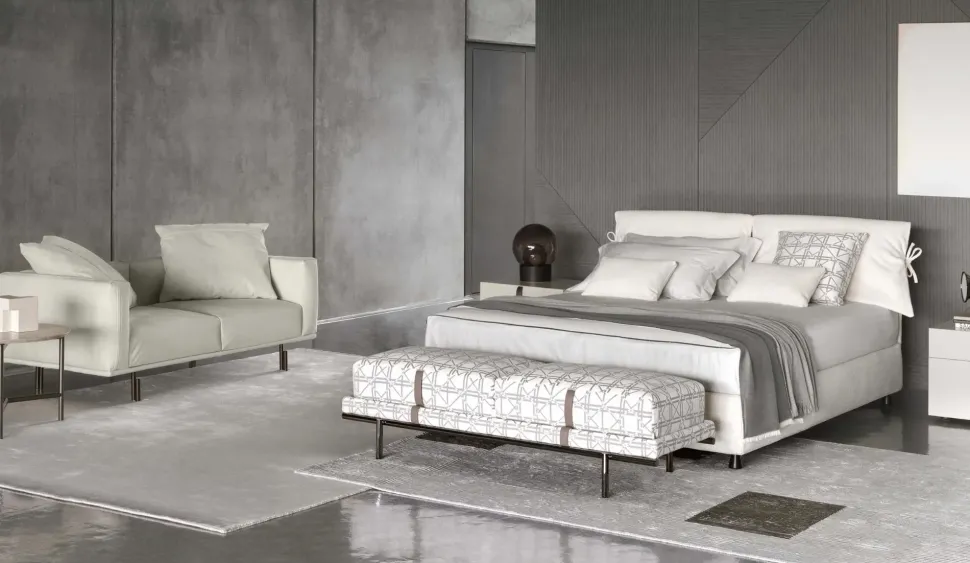 Scopri il prezzo di questo letto Nathalie di Flou