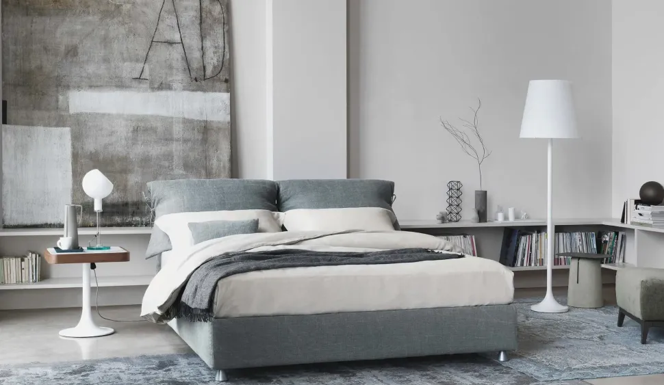 Scopri il prezzo di questo letto Nathalie di Flou