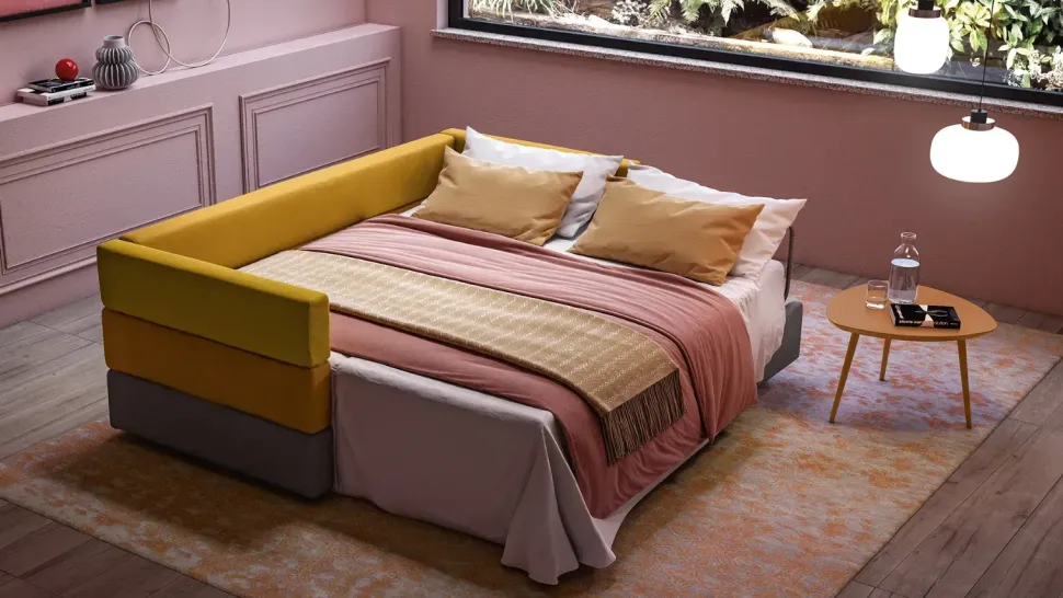 Scopri il prezzo esclusivo del Divano letto Tarek Doimo Salotti!